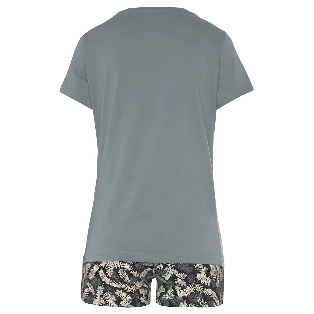 Vivance Dreams Pyjama (2 Tlg.) Mit Schönem Naturprint Online Kaufen