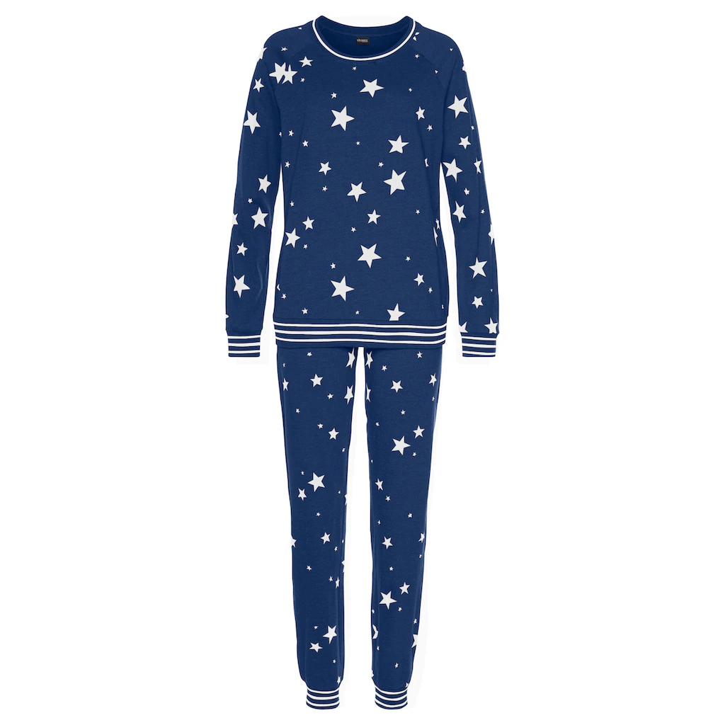 Vivance Dreams Pyjama (2 Tlg.) Mit Sternedruck ▷ Für