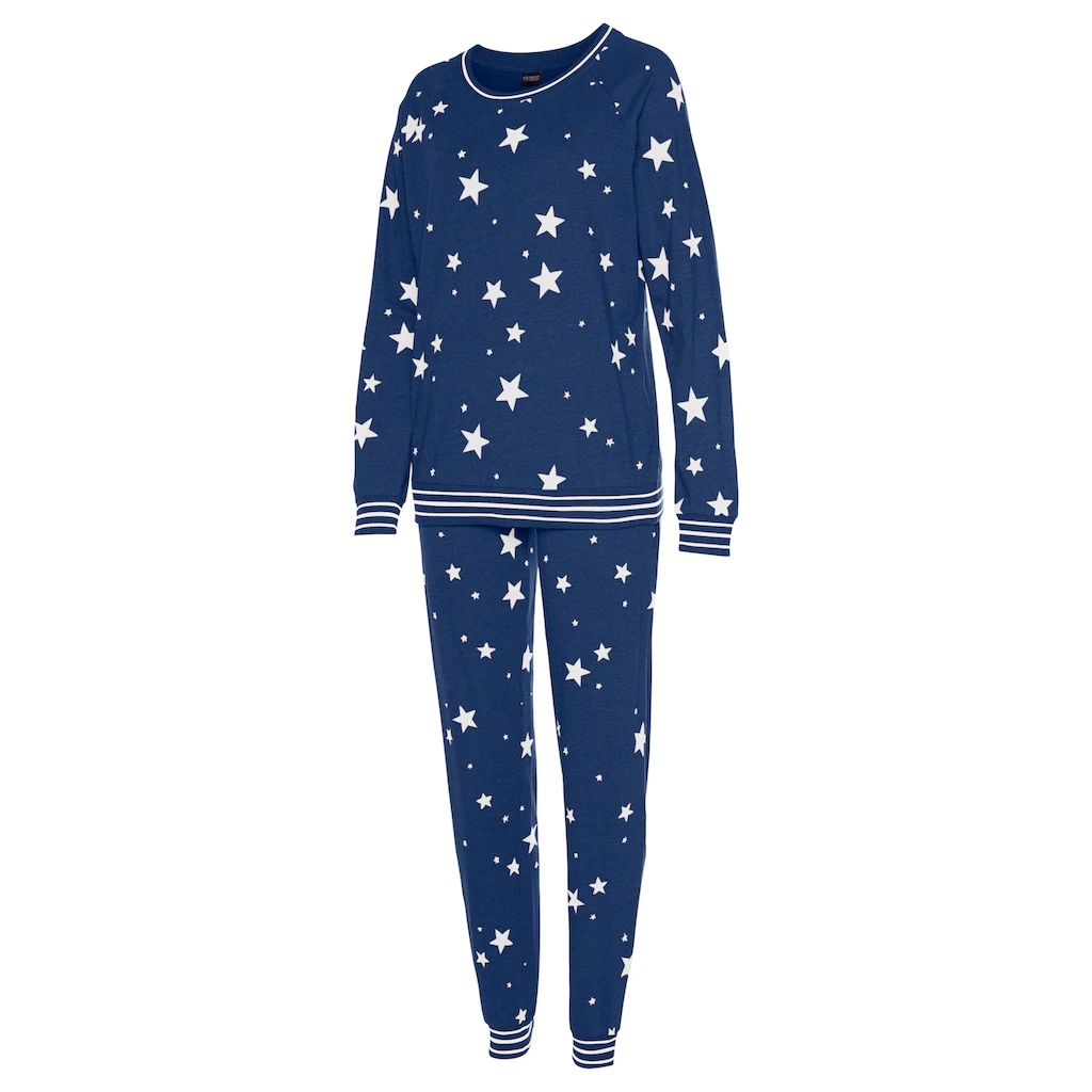Vivance Dreams Pyjama (2 Tlg.) Mit Sternedruck ▷ Für