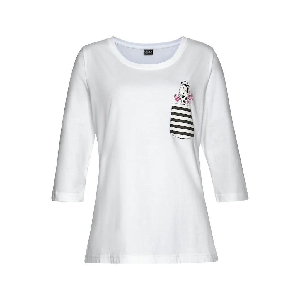 Vivance Dreams Pyjama (2 Tlg.) Mit Verspieltem Giraffen-Print Online Kaufen