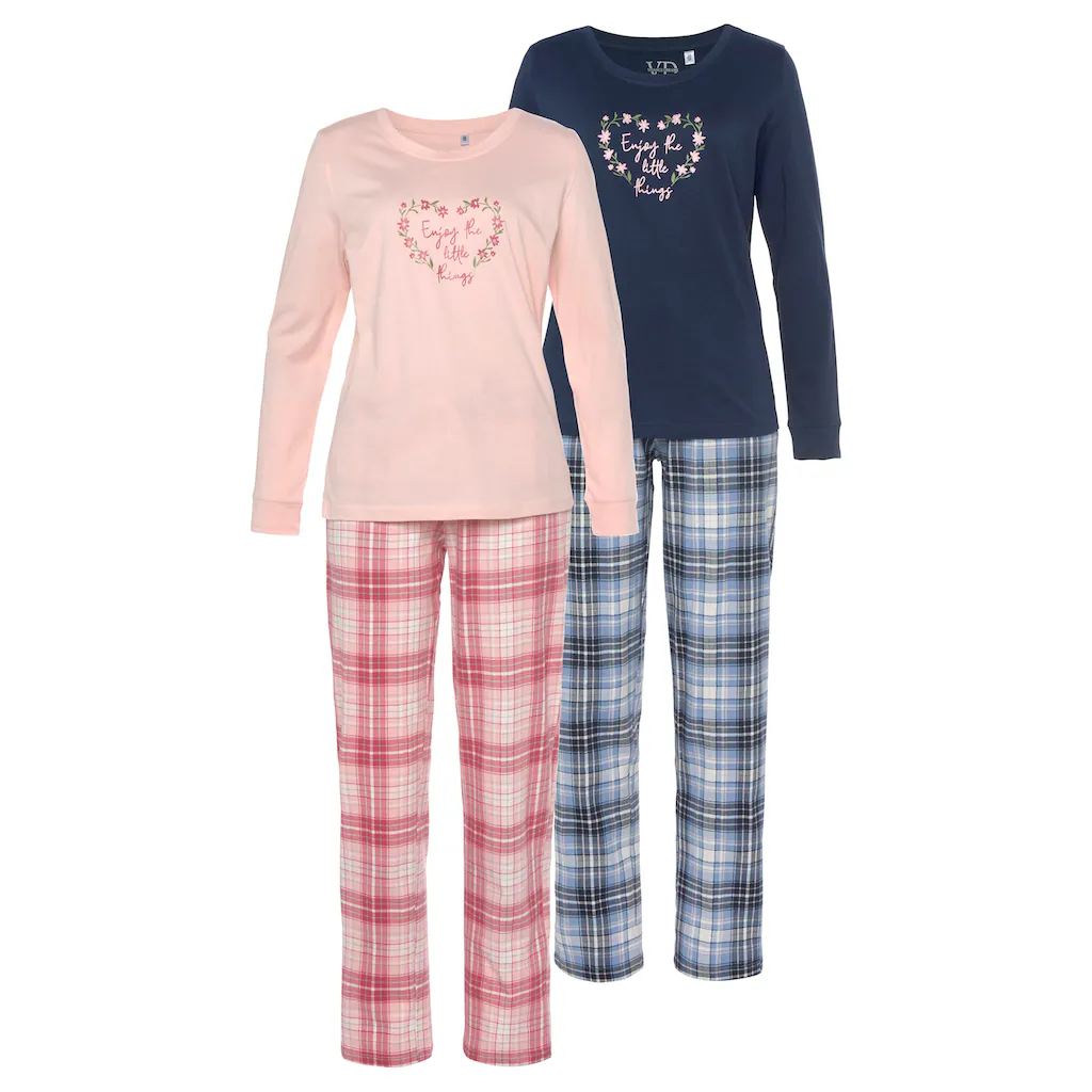 Vivance Dreams Pyjama (4 Tlg. 2 Stück) Bestellen