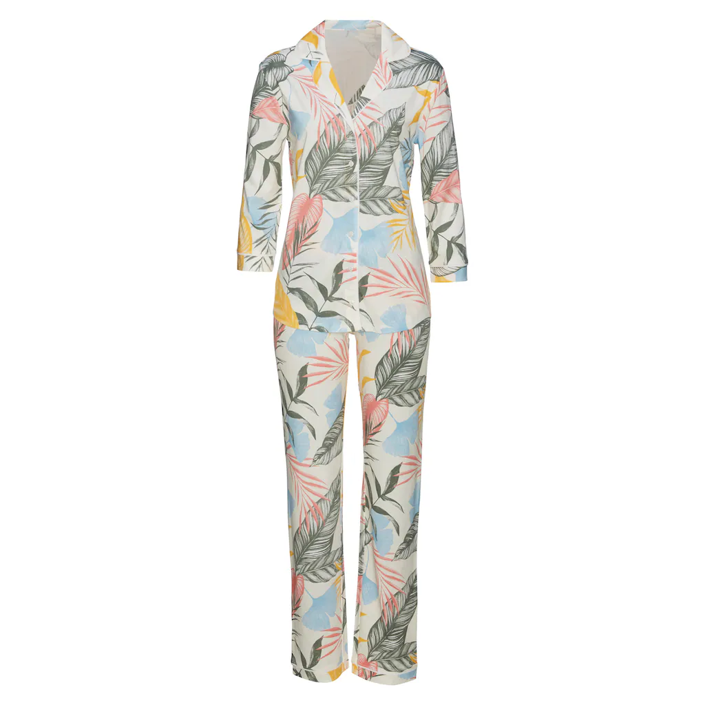 Vivance Dreams Pyjama Mit Floralem Druck Kaufen