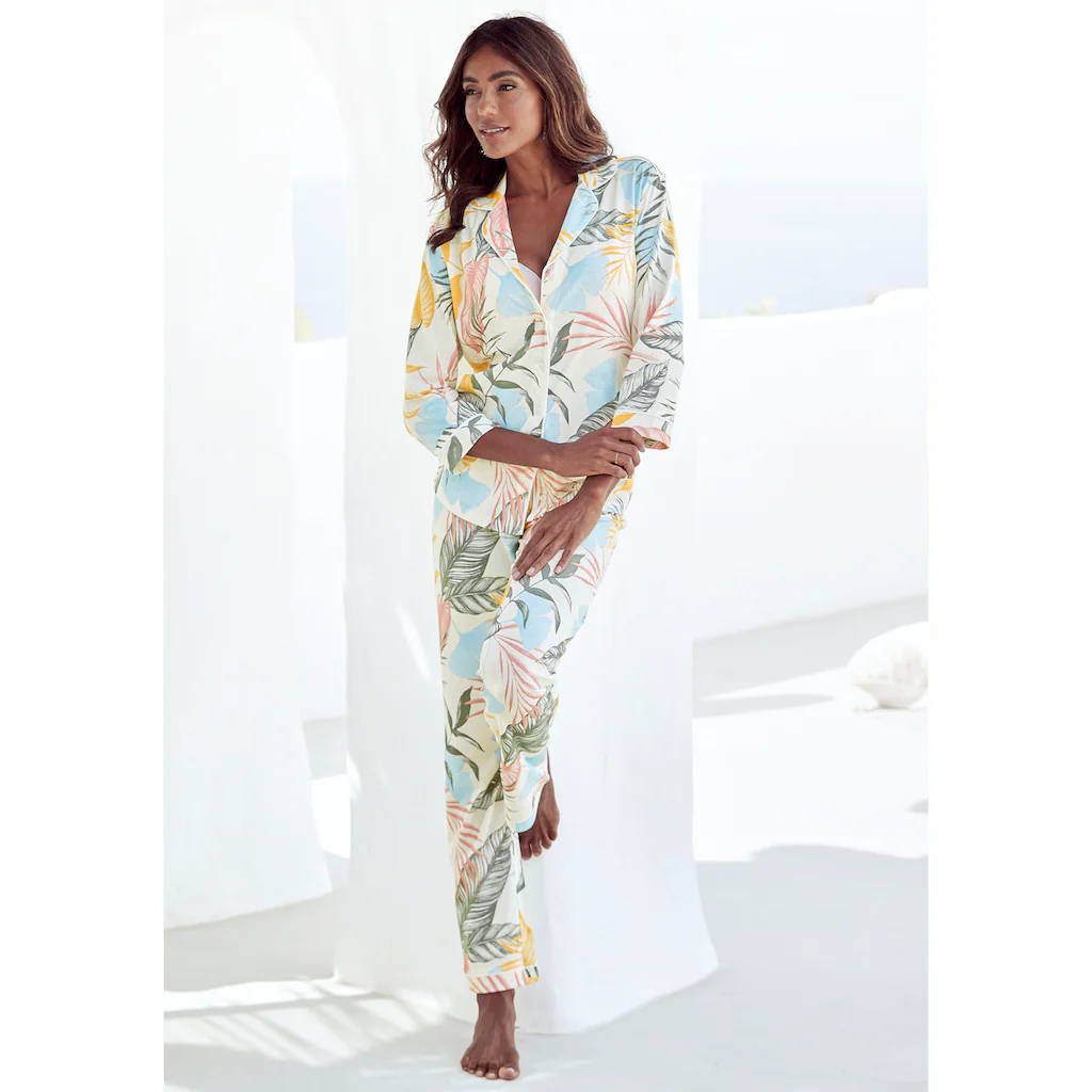 Vivance Dreams Pyjama mit floralem Druck kaufen Vivance Dreams Pyjama mit floralem Druck kaufen