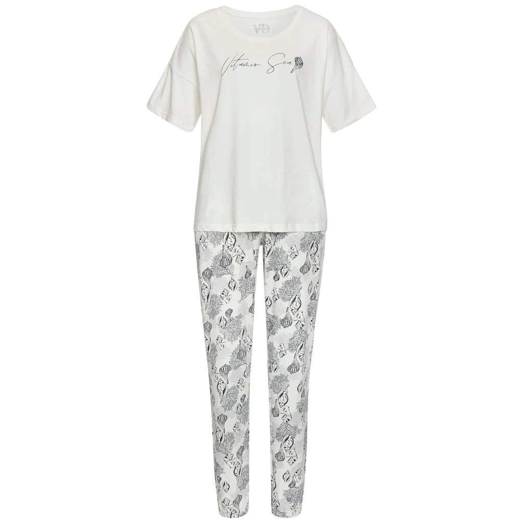 Vivance Dreams Pyjama (Set 2 Tlg.) Allover-Druck ▷ Für