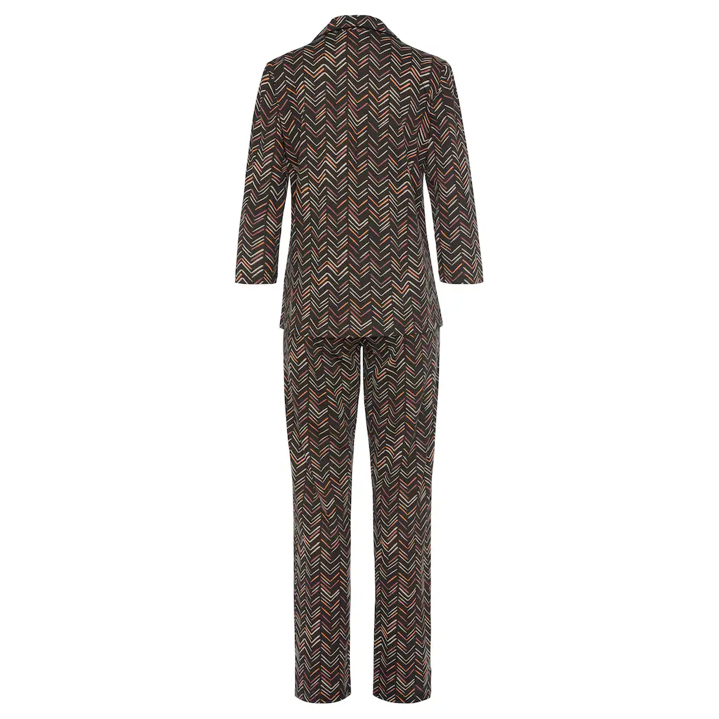 Vivance Dreams Pyjama (Set 2 Tlg.) Mit Malerischem Fischgrat-Muster Kaufen