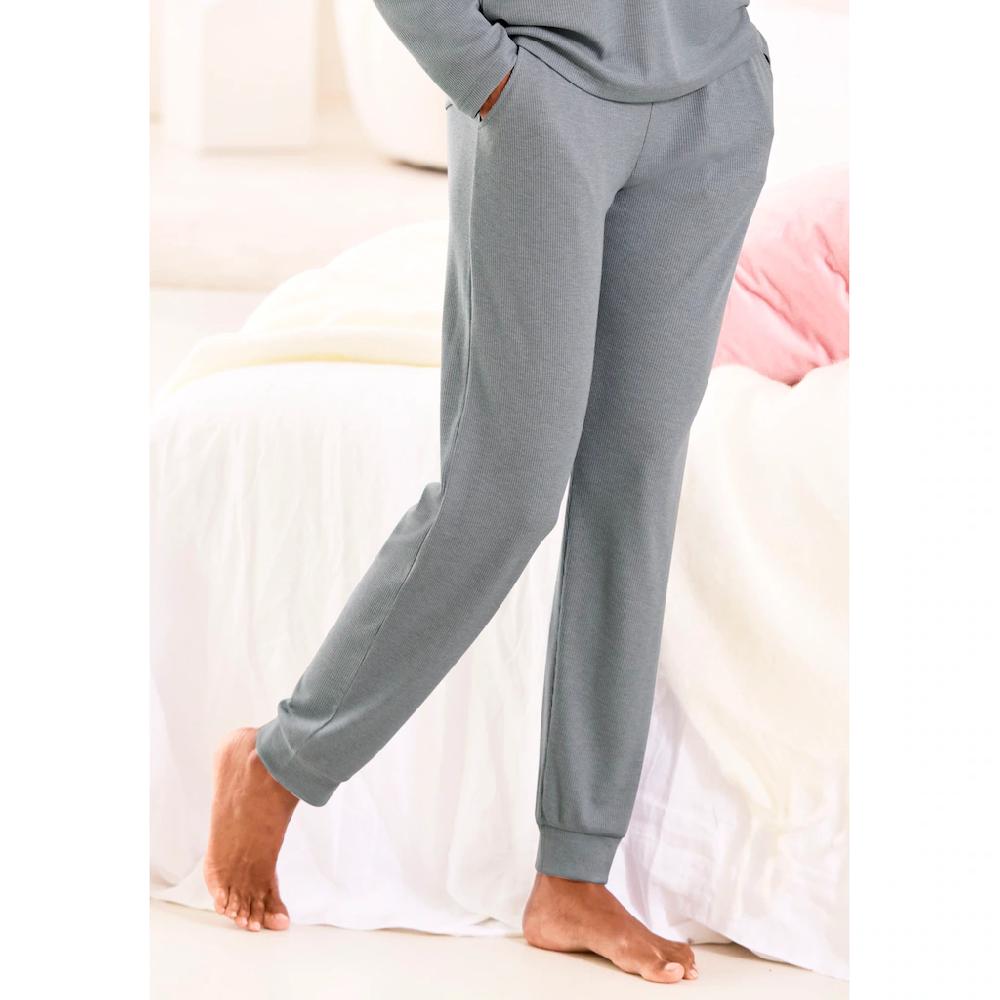 Vivance Dreams Pyjamahose in weicher Rippqualität online kaufen