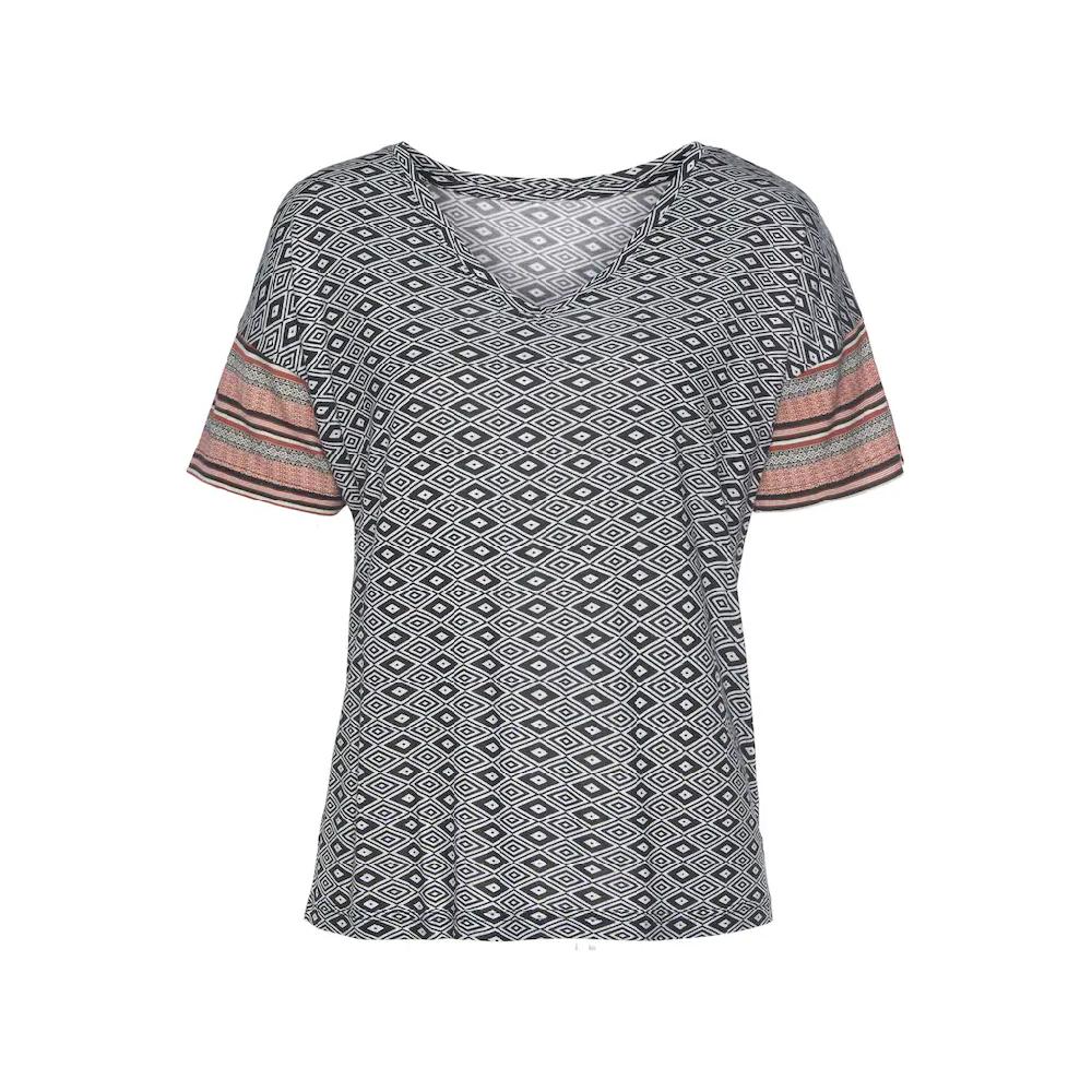 Vivance Dreams Pyjamaoberteil In Schönem Ethno-Design Bestellen