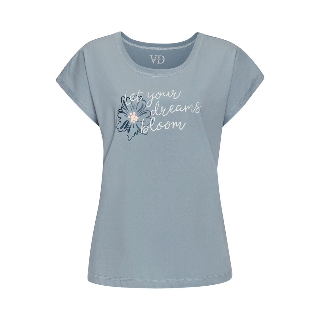 Vivance Dreams Pyjamaoberteil Mit Schönem Frontprint Online Kaufen