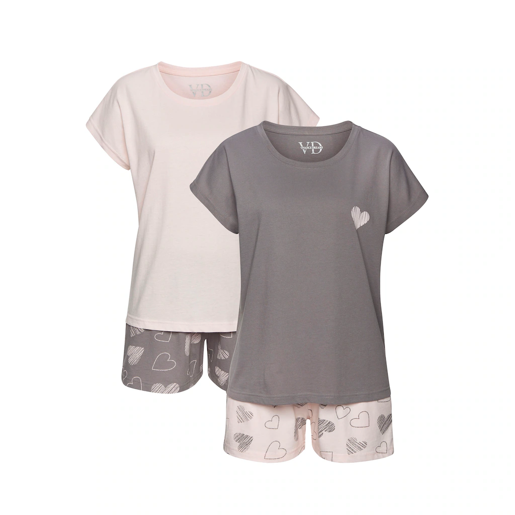 Vivance Dreams Shorty (2 Stück) Mit Süßem Herzprint Online Bestellen