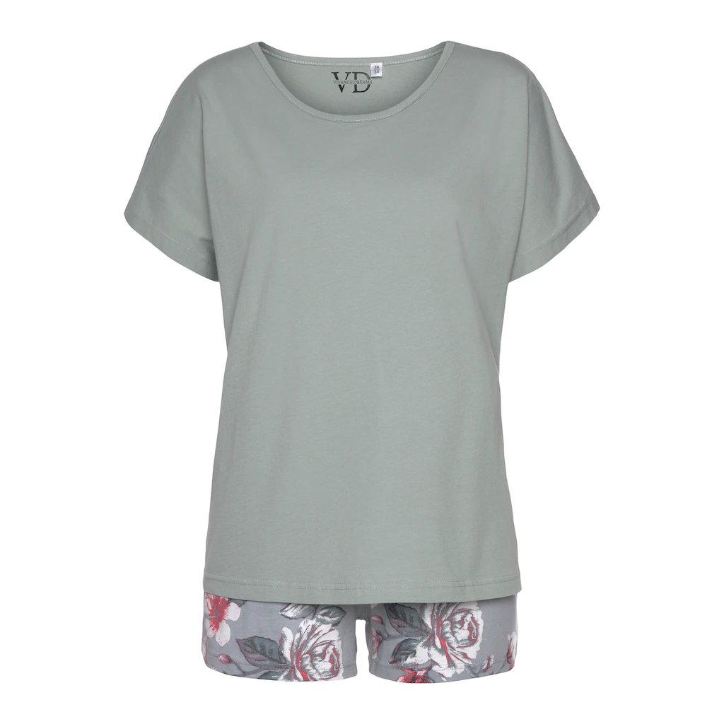 Vivance Dreams Shorty (2 Tlg.) Mit Blumendruck Kaufen