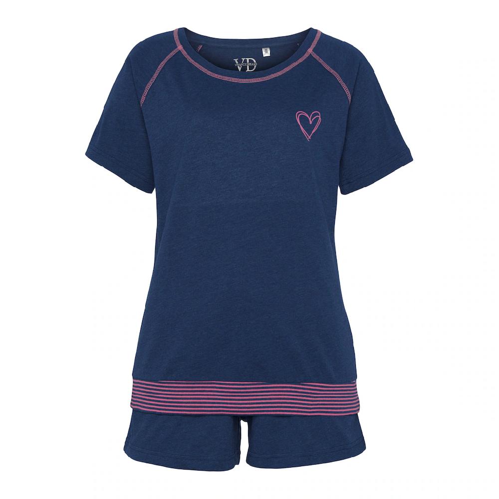 Vivance Dreams Shorty (2 Tlg.) Mit Dekorativen Flatlock-Nähten In Neonfarben Bestellen