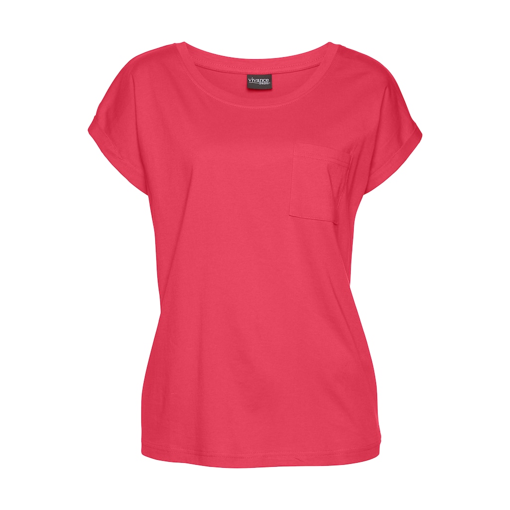 Vivance Dreams Shorty (2 Tlg.) Mit Gemusterter Schlafshorts ▷ Für