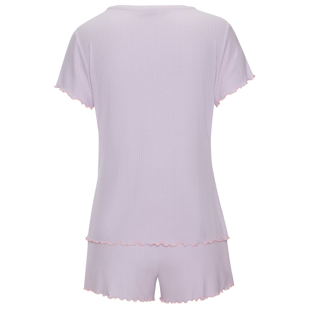 Vivance Dreams Shorty (2 Tlg.) Mit Süßem Babylock-Saum ▷ Für