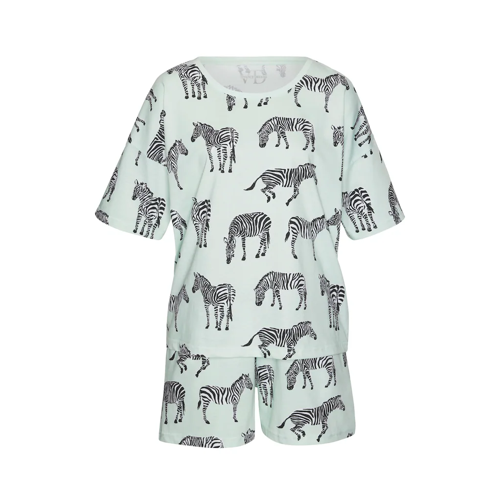Vivance Dreams Shorty (2 Tlg.) Mt Animal Alloverprint Online Bestellen