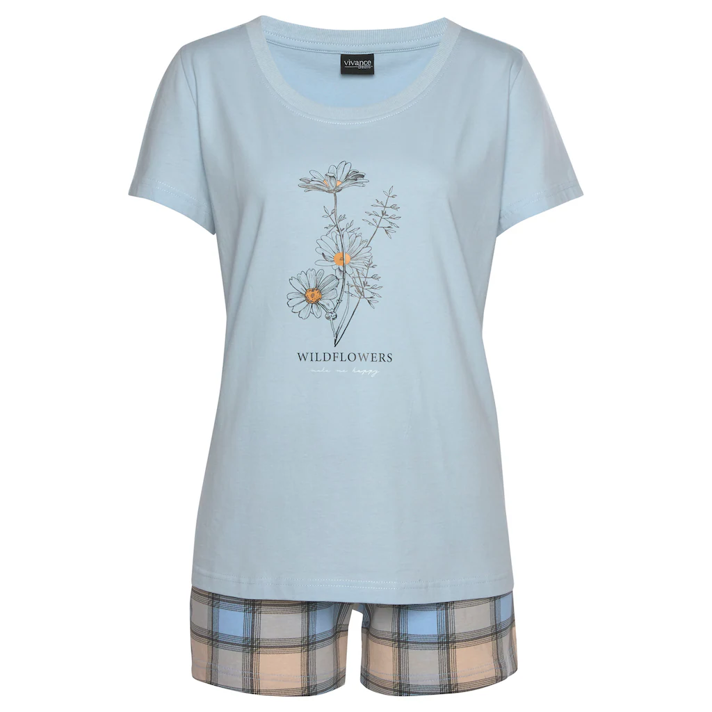 Vivance Dreams Shorty (4 Tlg. 2 Stück) Mit Frontdruck Online Bestellen