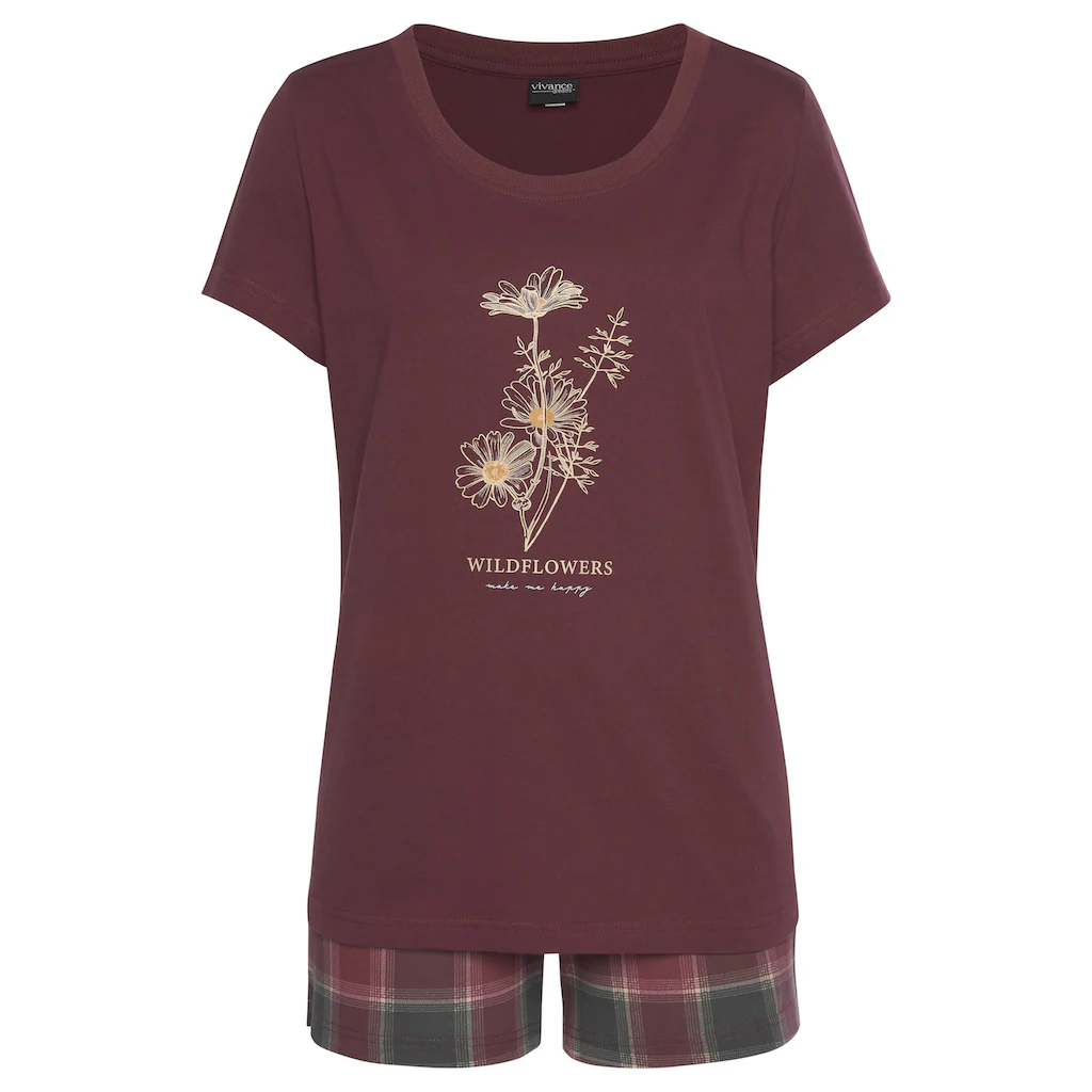 Vivance Dreams Shorty (4 Tlg. 2 Stück) Mit Frontdruck Online Bestellen