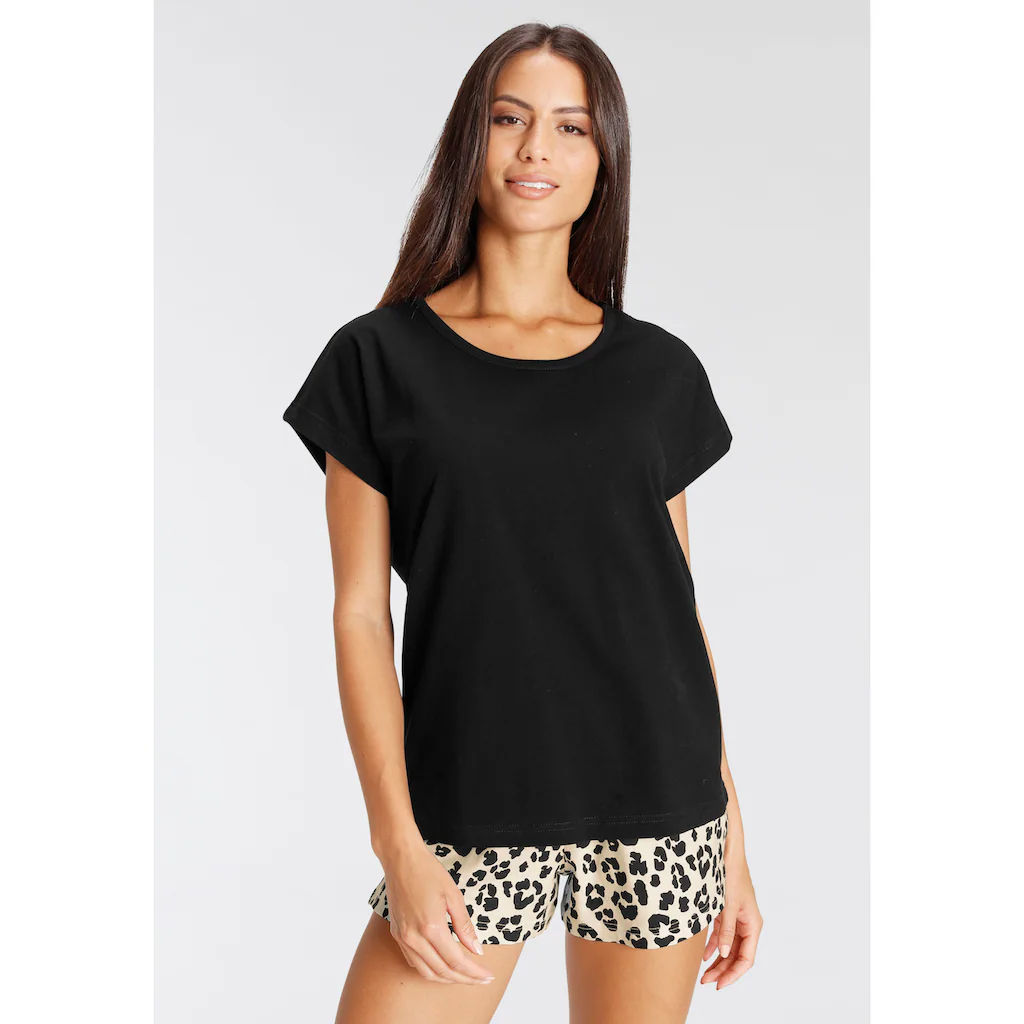 Vivance Dreams Shorty mit Animal-Print online kaufen