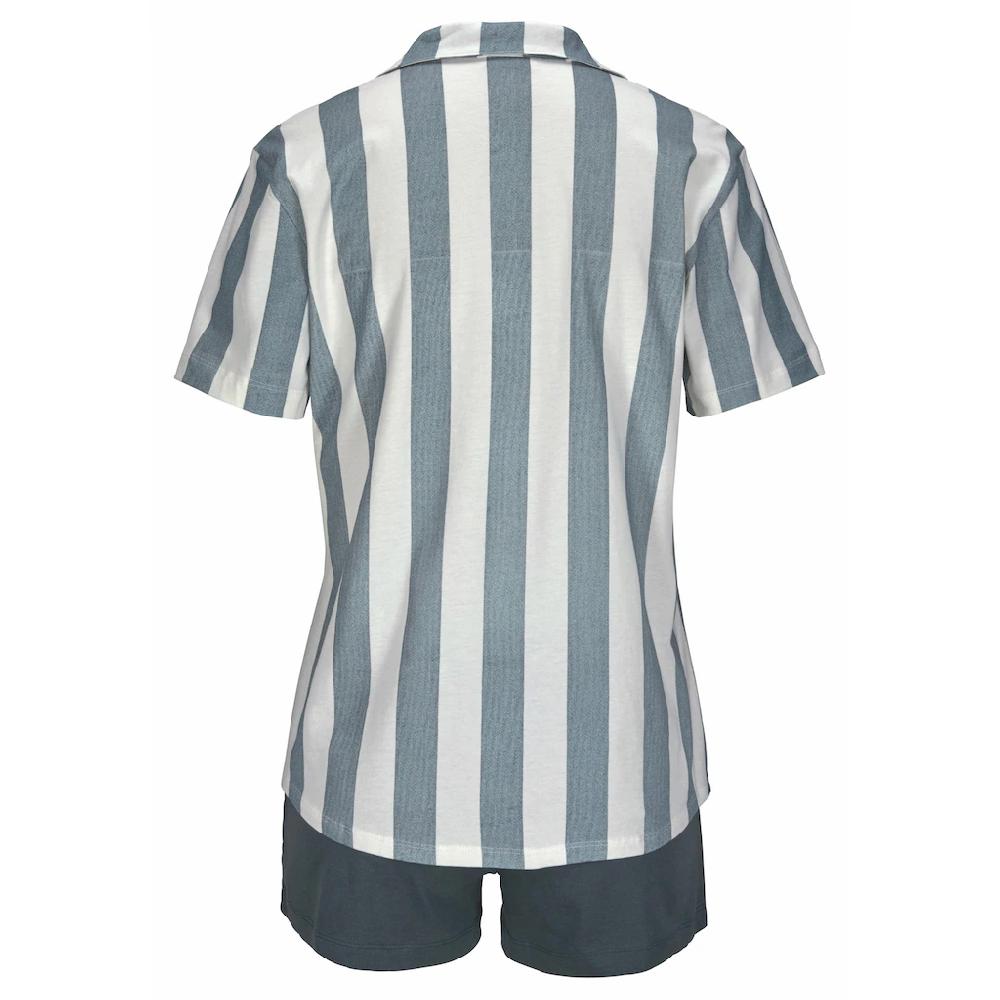 Vivance Dreams Shorty Mit Bindeband Am Streifigen Hosenbund