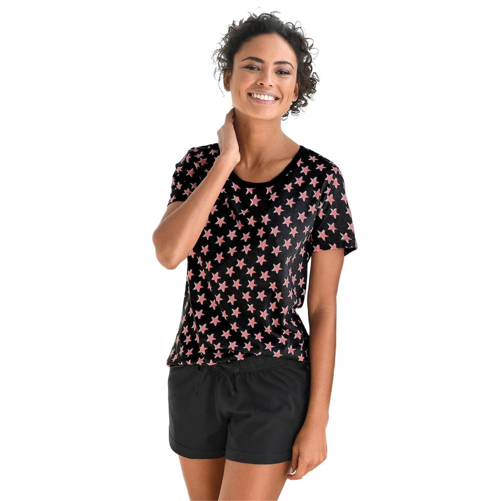 Vivance Dreams Shorty mit Sternchen-Druck online bestellen
