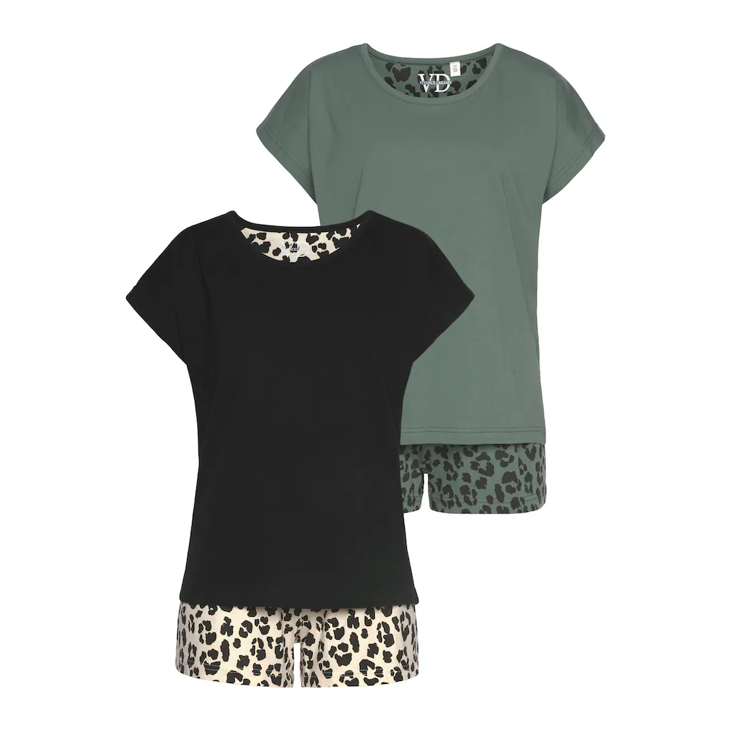Vivance Dreams Shorty (Packung 4 Tlg. 2 Stück) Mit Animal-Print Online Bestellen