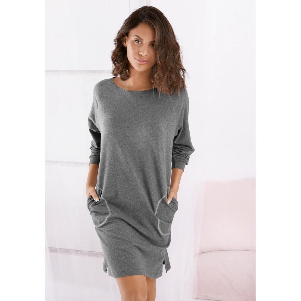 Vivance Dreams Sleepshirt mit aufgesetzten Eingrifftaschen bestellen