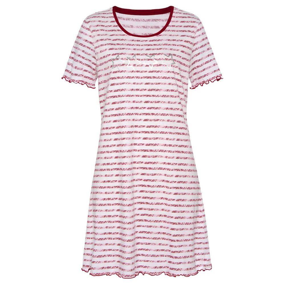 Vivance Dreams Sleepshirt Mit Kräuselsaum ▷ Für