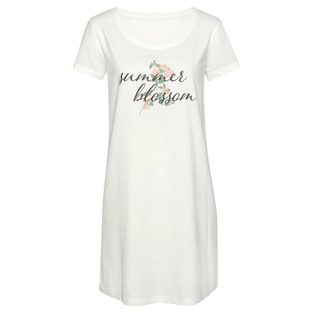 Vivance Dreams Sleepshirt Mit Statement Druck Online Kaufen