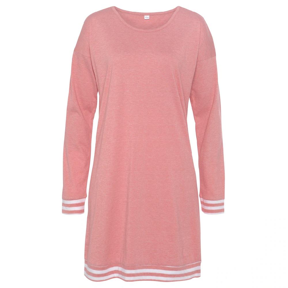 Vivance Dreams Sleepshirt Mit Streifen-Details Online Bestellen