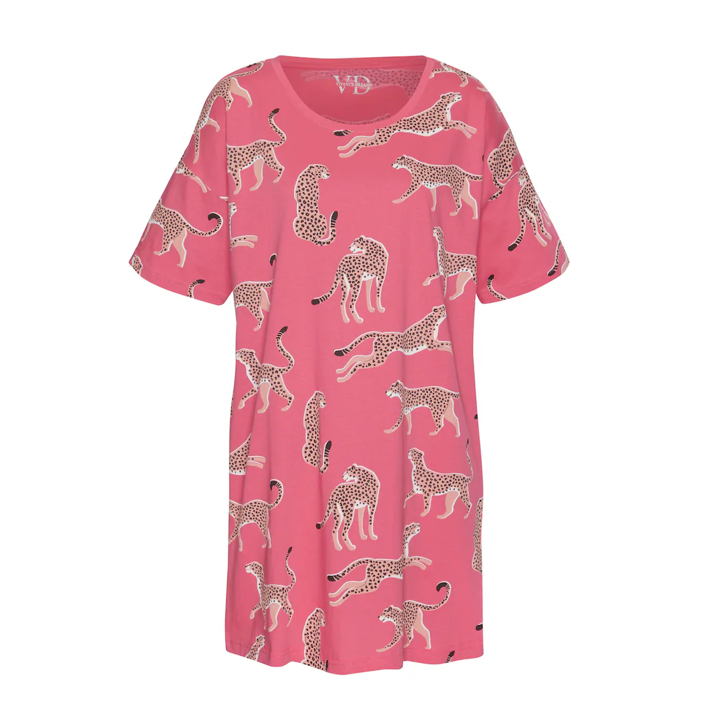 Vivance Dreams Sleepshirt Mt Animal Alloverprint Online Kaufen