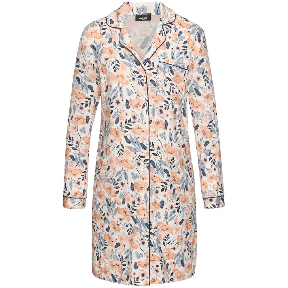 Vivance Dreams Umstandsnachthemd Schöner Allover-Print ▷ für