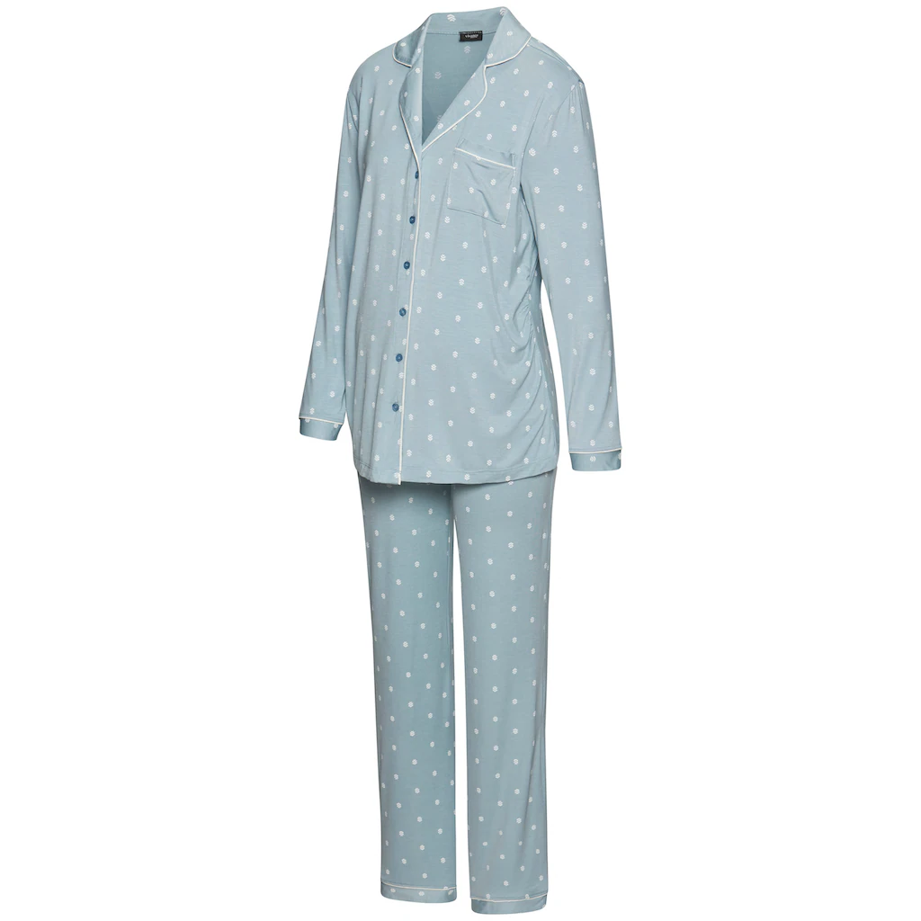 Vivance Dreams Umstandspyjama (2 Tlg.) Mit Schönem Allover-Print Bestellen