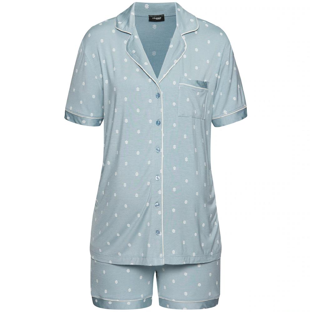 Vivance Dreams Umstandspyjama (2 tlg.) Schöner Allover-Print online kaufen