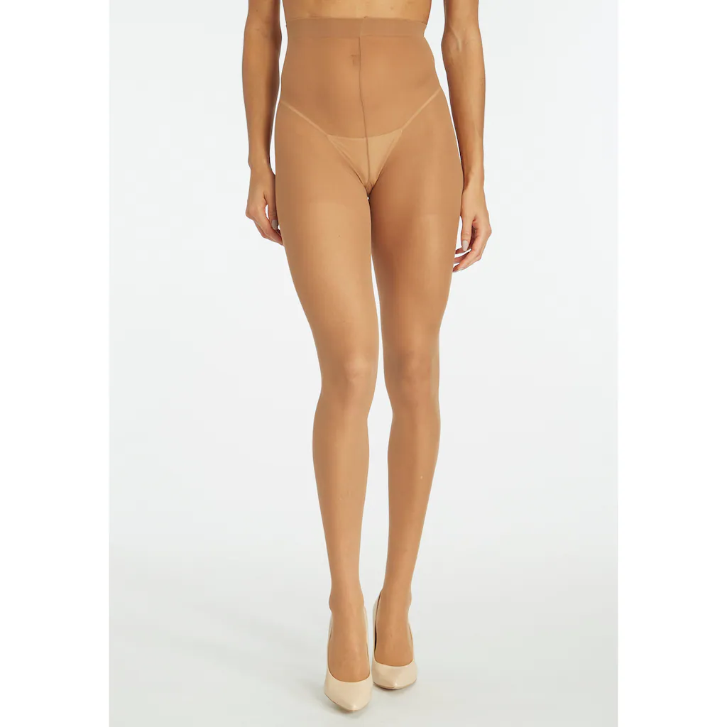 Vivance Feinstrumpfhose »Curvy« (Packung 2 St.) Super-Stretch-Panty Ohne Rückenteil ▷ Für