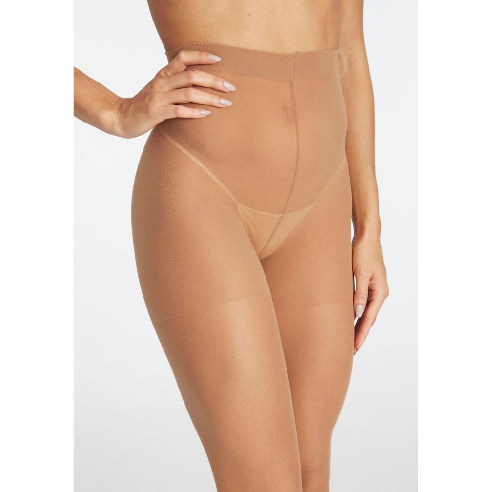 Vivance Feinstrumpfhose »Curvy« (Packung 2 St.) Super-Stretch-Panty Ohne Rückenteil ▷ Für
