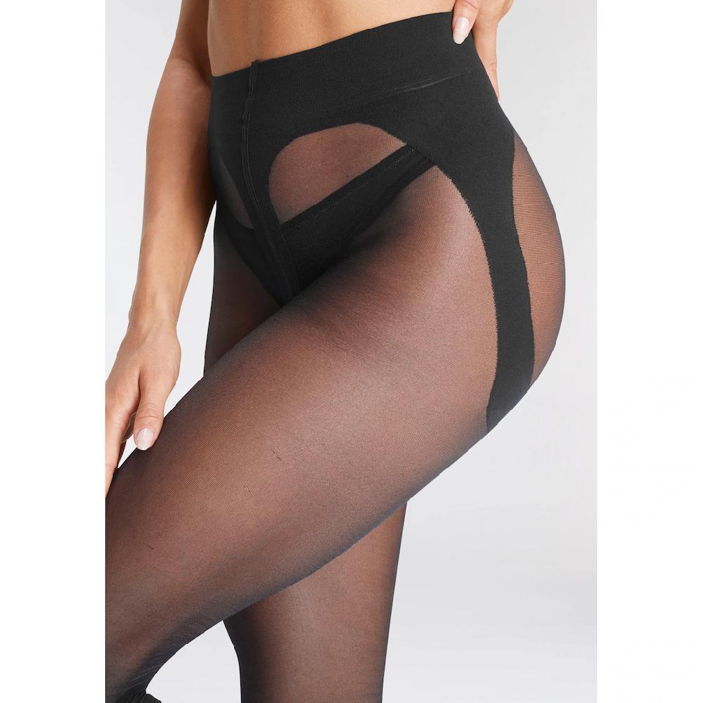 Vivance Feinstrumpfhose »Po Pusch Effekt« Für Eine Extra Schöne Figur ▷ Für