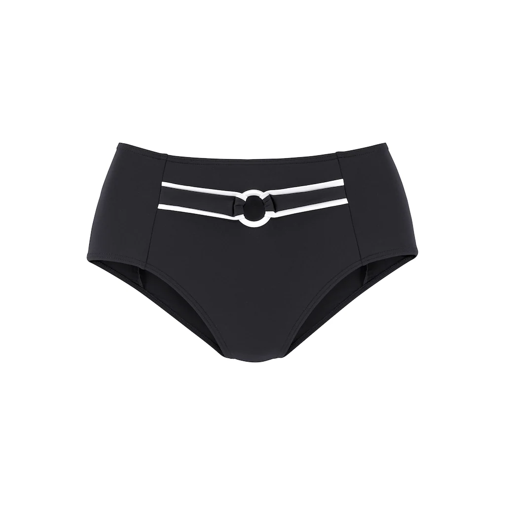 Vivance Highwaist-Bikini-Hose »Lorena« Mit Kontrastfarbenem Piping Bestellen