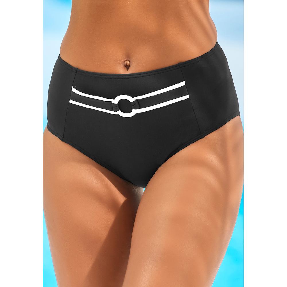 Vivance Highwaist-Bikini-Hose »Lorena« Mit Kontrastfarbenem Piping Bestellen