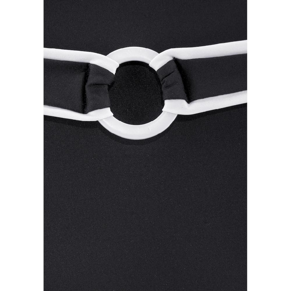 Vivance Highwaist-Bikini-Hose »Lorena« Mit Kontrastfarbenem Piping Bestellen
