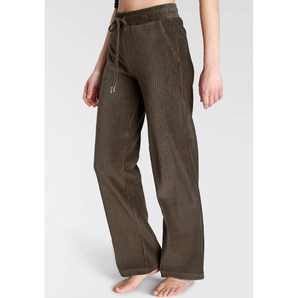 Vivance Homewearhose mit breiter elastischen Cord Struktur Loungewear