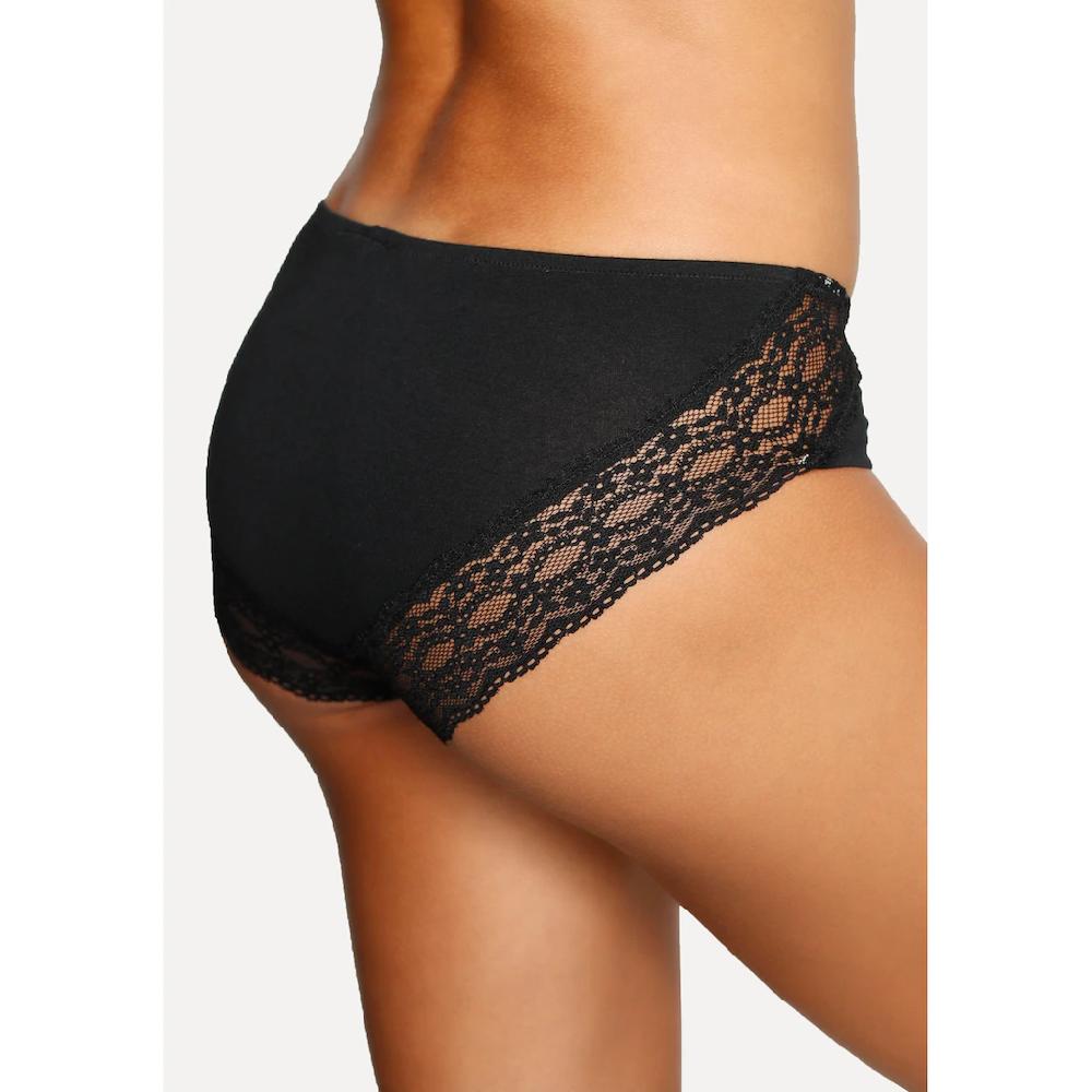 Vivance Jazz-Pants Slips (3er-Pack) Aus Elastischer Baumwolle Mit Floraler Spitze Online Bestellen