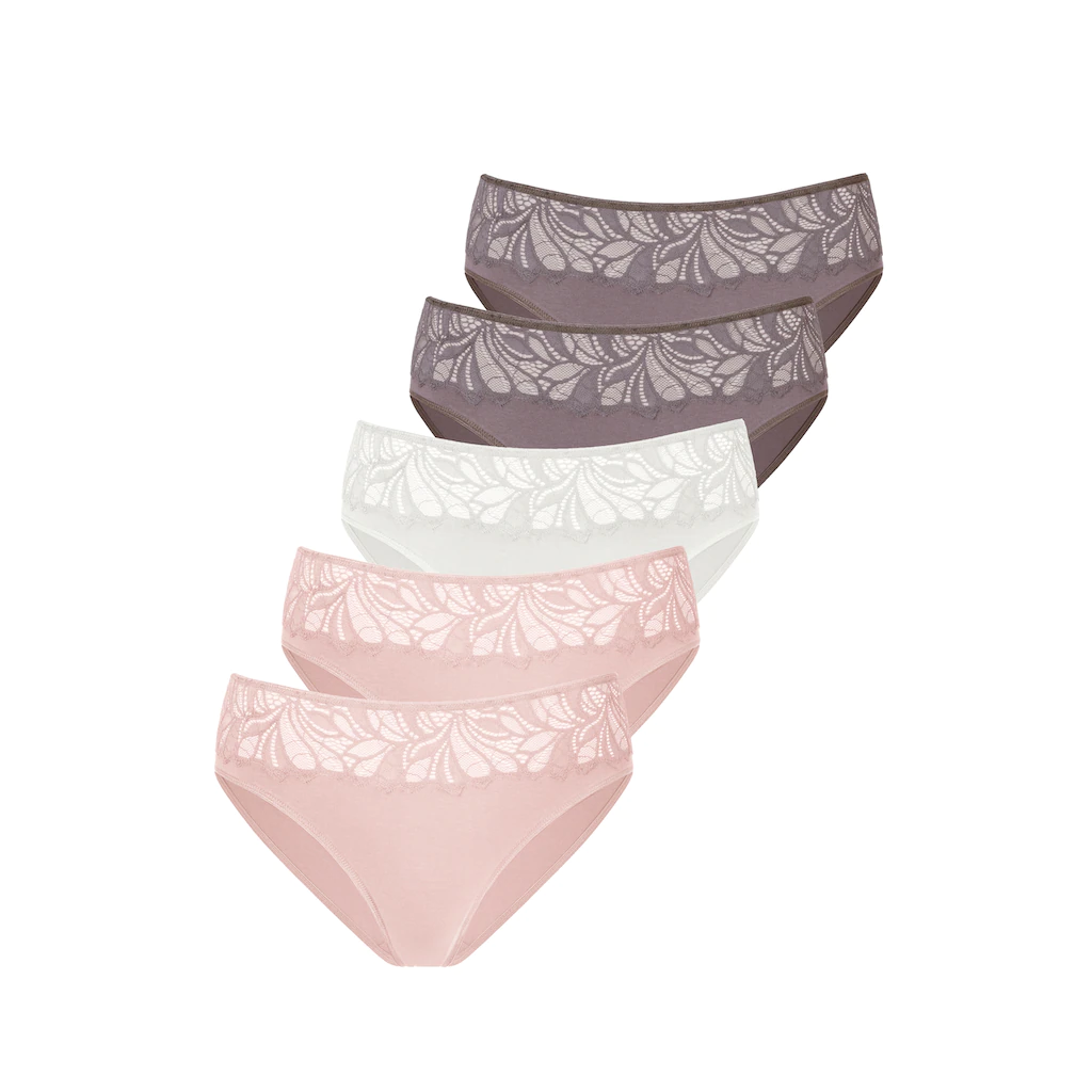 Vivance Jazz-Pants Slips (5er-Pack) aus elastischer Baumwoll-Qualität bestellen