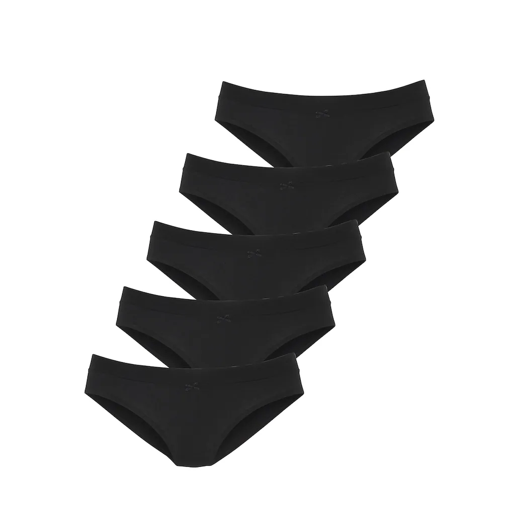 Vivance Jazz-Pants Slips (5er-Pack) mit breitem Bündchen ohne zusätzliches Gummi online kaufen