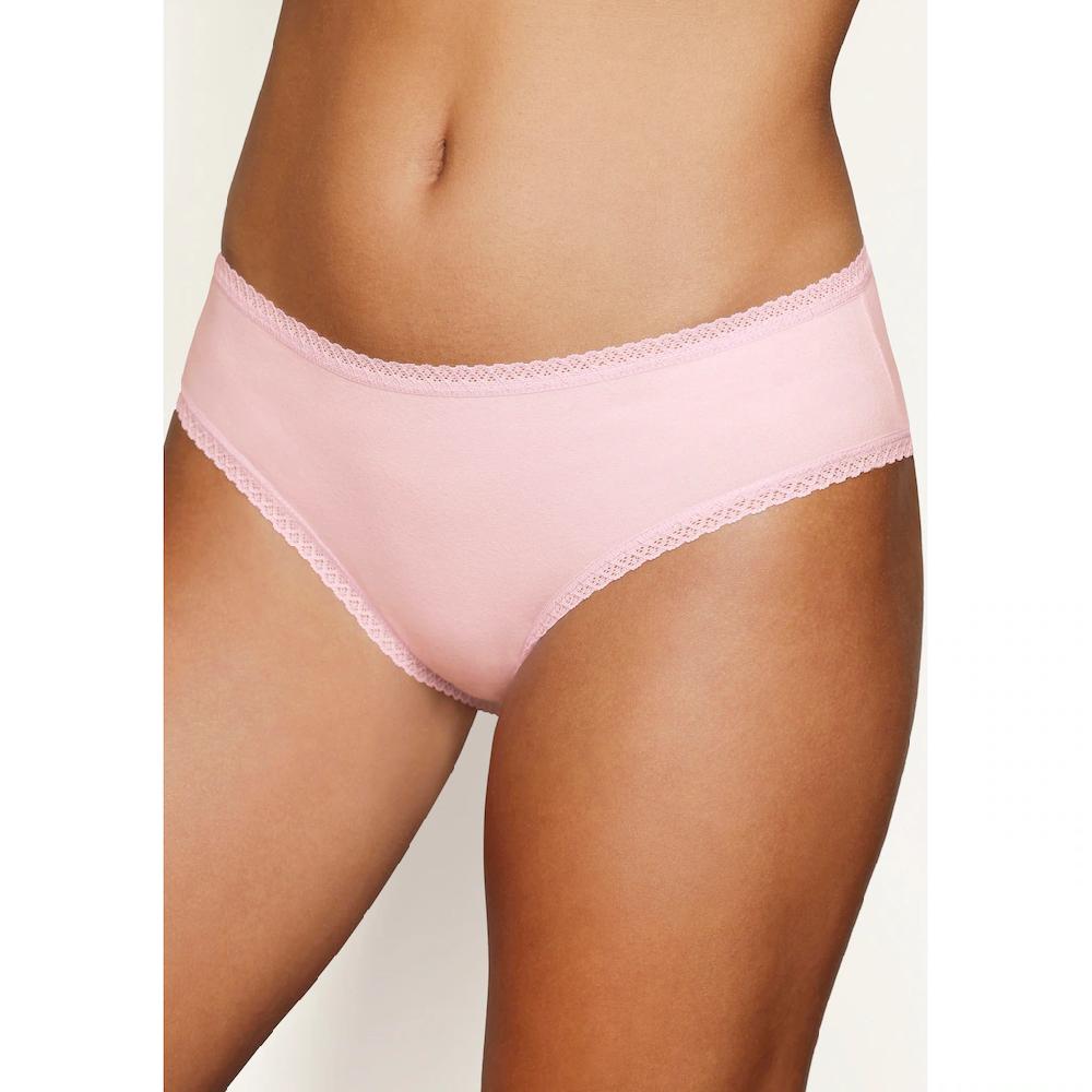 Vivance Jazz-Pants Slips (7er-Pack) Aus Weicher Baumwollqualität Mit Feiner Spitzeneinfassung