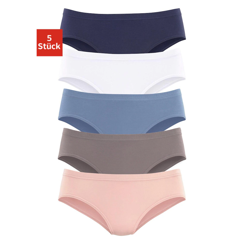 Vivance Jazz-Pants Slips (Packung 5 St. 5er-Pack) aus elastischer Baumwoll-Qualität ▷ für
