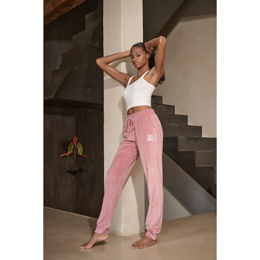 Vivance Nickihose Mit Glitzerdruck