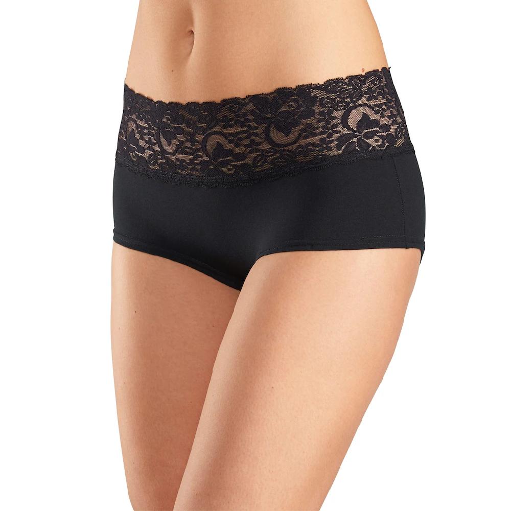 Vivance Panty (3er-Pack) Aus Elastischer Baumwolle Mit Floraler Spitze