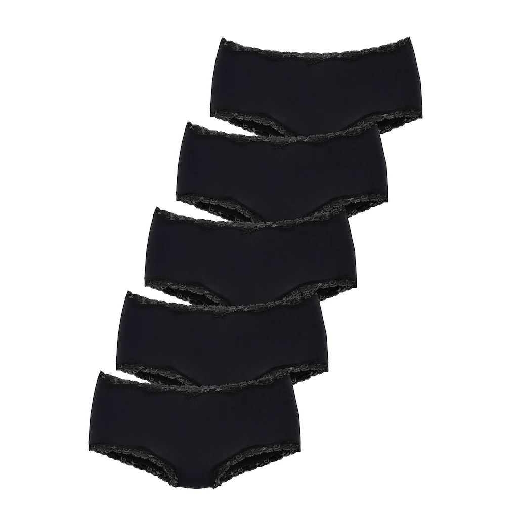 Vivance Panty (5er-Pack) aus elastischer Baumwolle