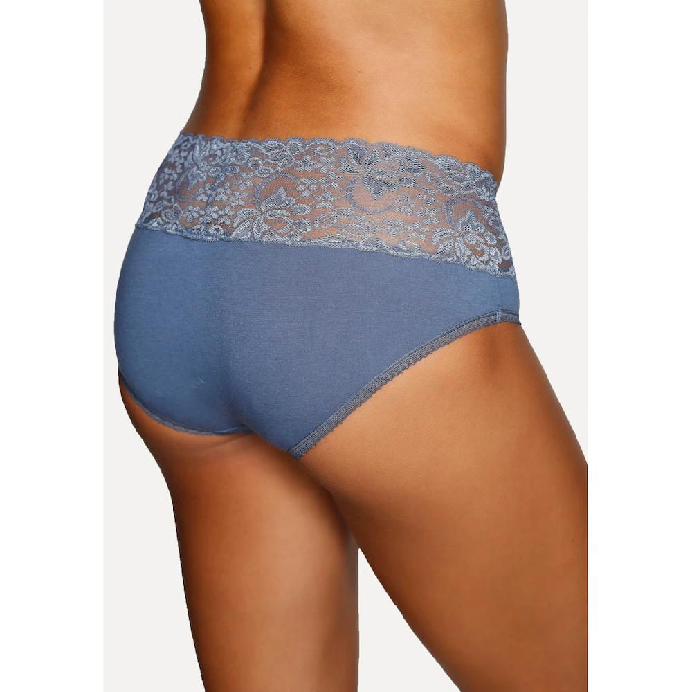 Vivance Slip (3er-Pack) Aus Elastischer Baumwolle Mit Floraler Spitze ▷ Für