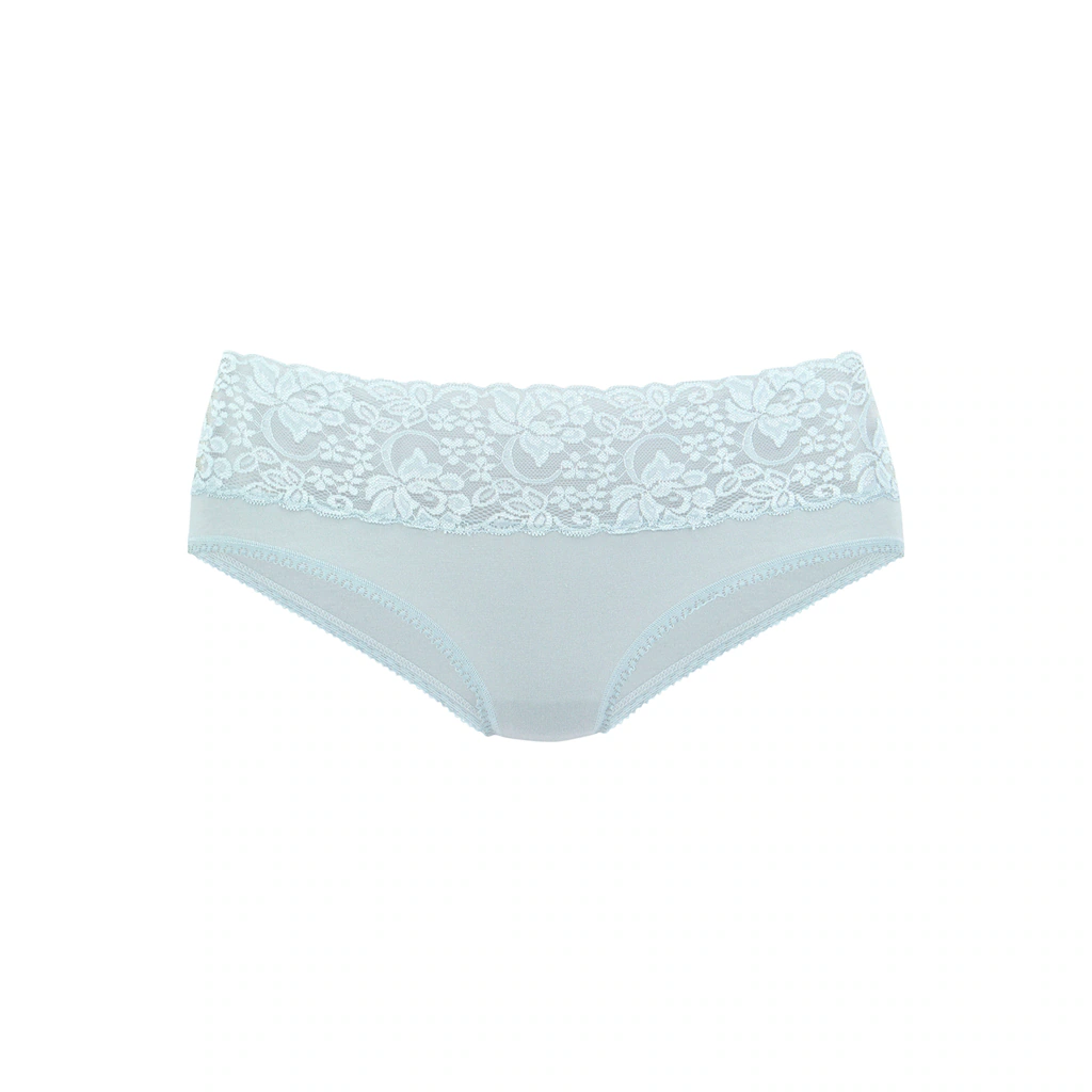 Vivance Slip (3er-Pack) Aus Elastischer Baumwolle Mit Floraler Spitze ▷ Für