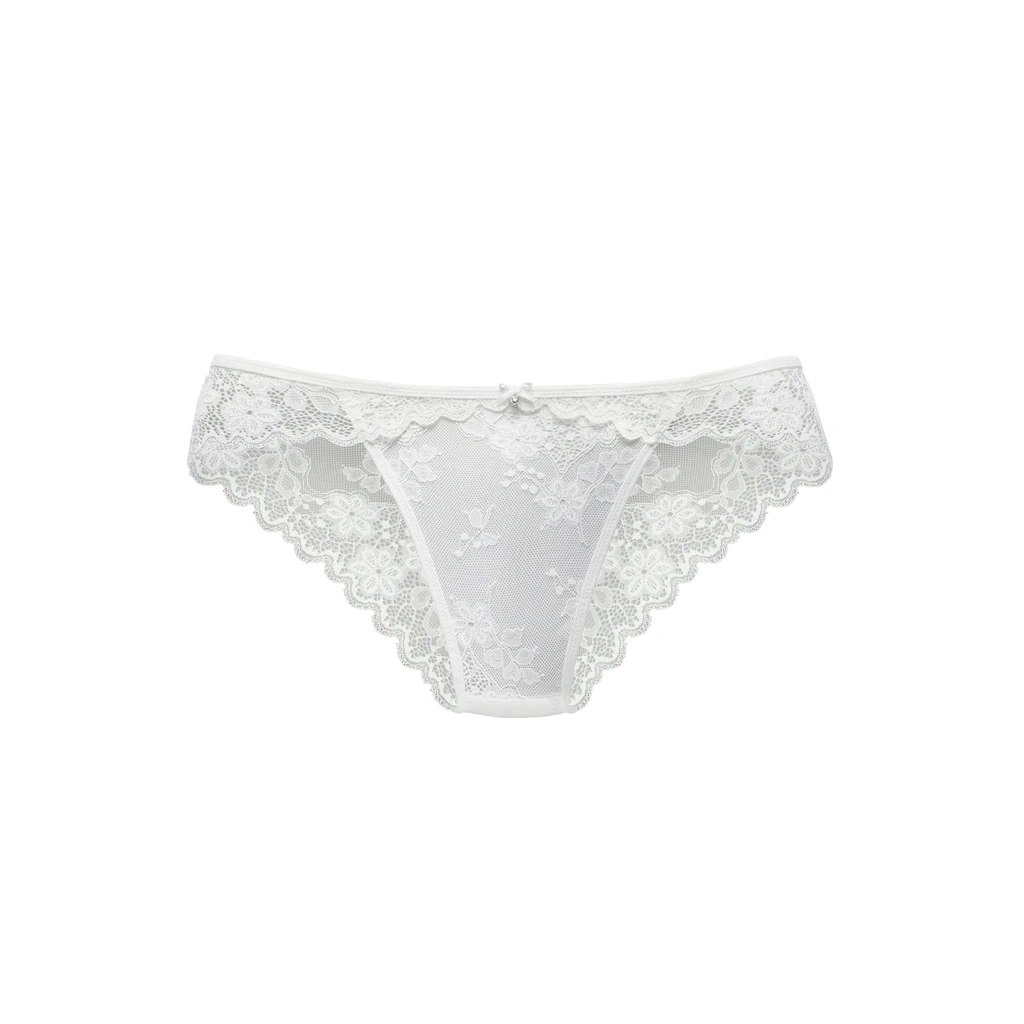 Vivance Slip Aus Zarter Jacquardspitze Mit Edlem Accessoire Online Kaufen